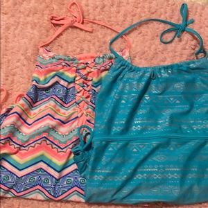 Justice brand girls one piece swimsuits